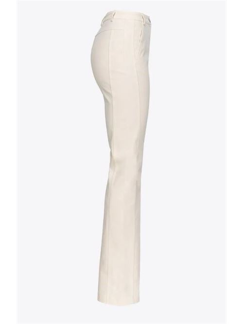 Flared trousers in stretch cotton tricotine Pinko | 103276-A1P9.N96